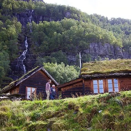 Unique Between Fjord, Waterfall And Mountain *