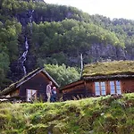 Unique Between Fjord, Waterfall And Mountain *